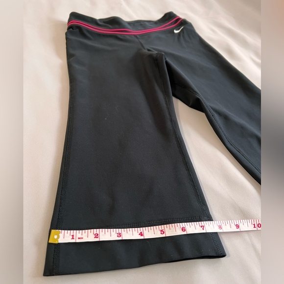 Nike Size XS Womens‎ Black Athletic DriFit Performance Sport Capri Leggings - Picture 5 of 12